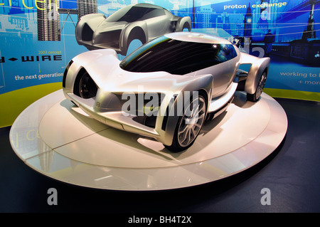 Futuristic car on display at Disneyworld, Orlando, Florida, USA Stock Photo