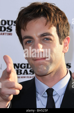 B.J. NOVAK INGLOURIOUS BASTERDS LOS ANGELES PREMIERE HOLLYWOOD LOS ...