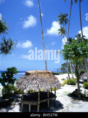 'Return to Paradise' Lefaga Beach, Upolu Island, Samoa Stock Photo