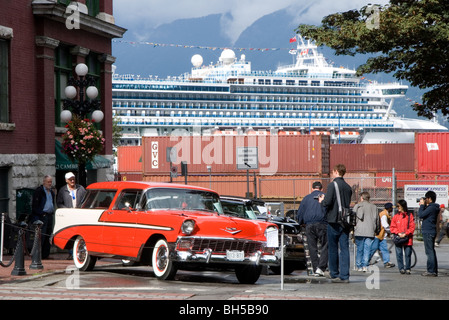 Gastown Classic Car Show, Vancouver, British Columbia, Canada Stock