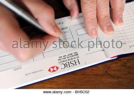 hsbc chequebook