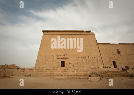 Temple of Hathor, Dendara, Egypt Stock Photo