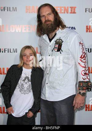 TYLER MANE CHASE WRIGHT VANEK HALLOWEEN II LOS ANGELES PREMIERE LOS ANGELES CALIFORNIA CA USA 24 August 2009 Stock Photo