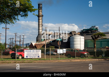 Sugar factory. Maui, Hawaii Stock Photo