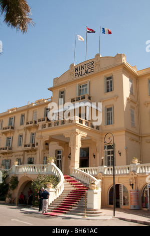 Winter Palace Hotel in Luxor, Egypt, Africa Stock Photo