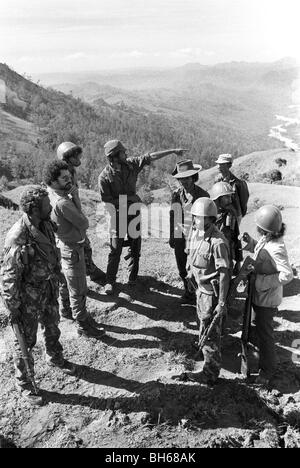 Jose Ramos-Horta with Fretilin forces in Batugade East Timor as ...