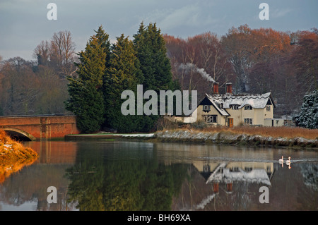 River Deben, Melton near Woodbridge, Suffolk, UK. Stock Photo