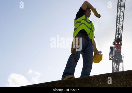 Construction worker 01 Stock Photo