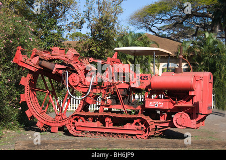 Sugar cane tractor in Maui, Hawaii USA Stock Photo
