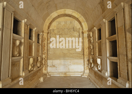 The tomb of Artaban in Palmyra,Syria Stock Photo