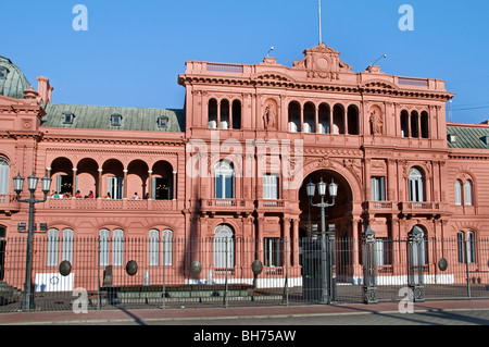 Casa Rosada Pink Presidential Palace Buenos Aires Plaza De Mayo ...