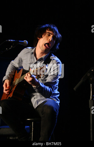 BRENDON URIE PANIC AT THE DISCO GIG AND ANNOUNCE HONDA CIVIC TOUR TORRANCE LOS ANGELES CALIFORNIA USA 10 January 2008 Stock Photo