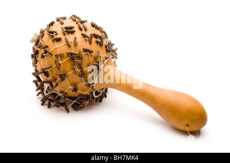 African bead shell rattle Stock Photo