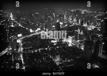 View From Baiyoke Tower Bangkok Thailand Stock Photo