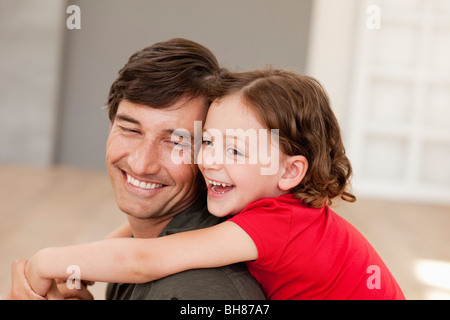 Father and daughter laughing and bonding Stock Photo - Alamy