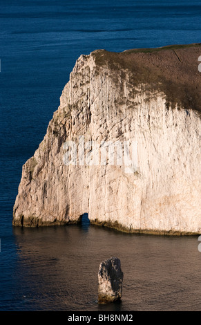 Bat's Head and Butter Rock. Jurassic Coast. Lulworth. Dorset. England. Europe Stock Photo