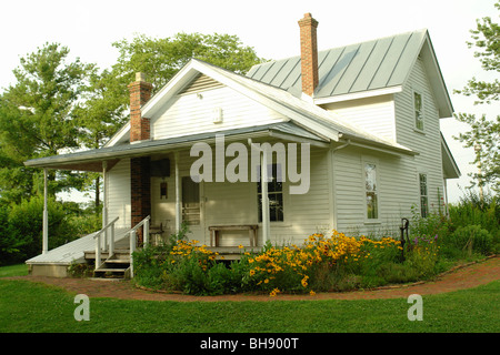 The home at the Wilbur Wright Birthplace and Museum near to Stock Photo