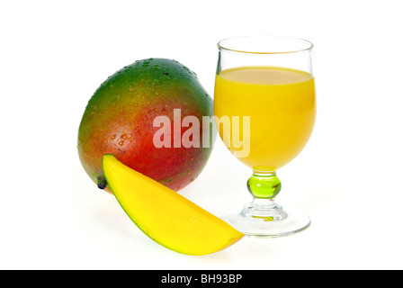 Mangosaft - juice mango 04 Stock Photo