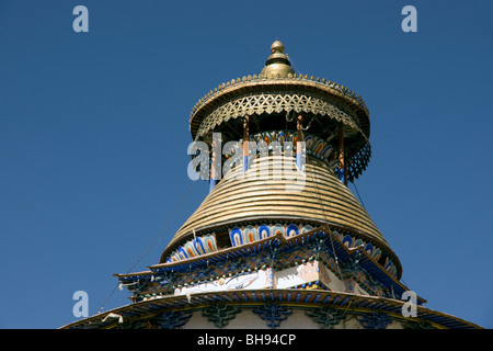 the gyantse kumbum stupa tibet Stock Photo