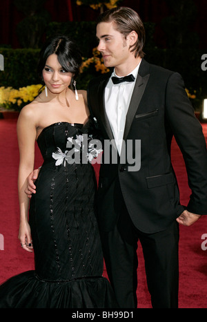 Vanessa Hudgens and Zac Efron. 22 February 2009, Los Angeles, CA ...