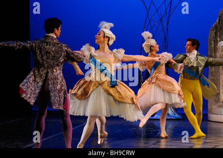 Cinderella And Prince Charming Ballroom Dancing In Ballet Jorgen Stage