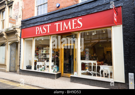 Past Times Shop Hereford Herefordshire Stock Photo