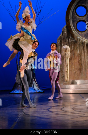 Cinderella And Prince Charming Dancing At The Ball In Ballet Jorgen