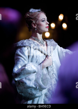 Principal ballerina Agnes Oaks in English National Ballet's production of Sir Kenneth MacMillan's Manon. 2008. Mayflower theatre, Southampton, UK Stock Photo