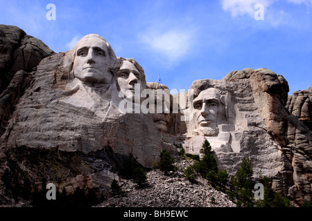 The Mount Rushmore National Memorial in Keystone South ...