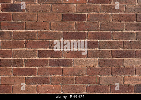Brick work pattern  of bricks laid in English Bond. Stock Photo