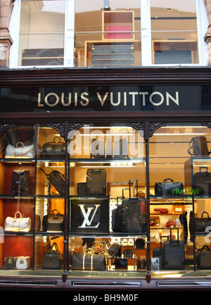 A Louis Vuitton retail outlet, Victoria Quarter, Leeds, England, U.K. Stock Photo