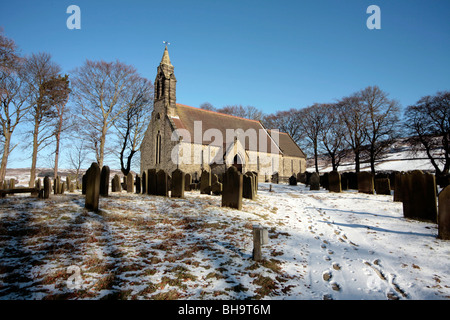 Church of Saint Hilda, Town Green, Bilsdale, North Yorkshire Moors Stock Photo