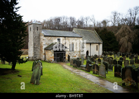 St Gregory's Minster Church, Kirkdale, North Yorkshire Stock Photo