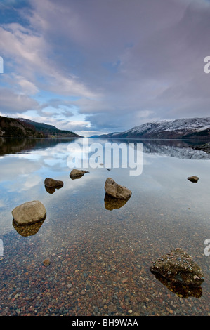 The South West Shores of Loch Ness at Fort Augustus, Inverness-shire  Scottish Highlands  SCO 6054 Stock Photo