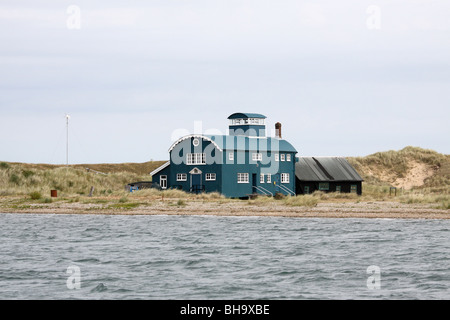 The Old Lifeboat Station on Blakeney Point, Norfolk, UK. Stock Photo