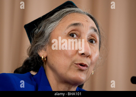 Political activist, Uighur leader and spokeperson Rebiya Kadeer Stock Photo