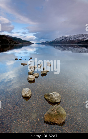 The South West Shores of Loch Ness at Fort Augustus, Inverness-shire  Scottish Highlands  SCO 6053 Stock Photo