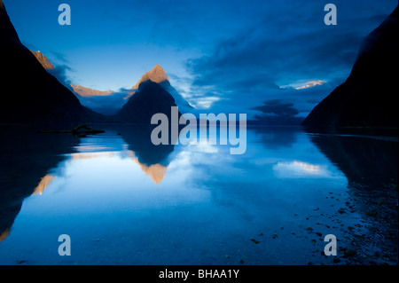 Milford Sound, Fiordland National Park, South Island, New Zealand Stock Photo