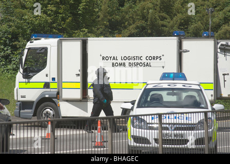 Royal Logistics Corps Bomb Disposal unit UK Stock Photo