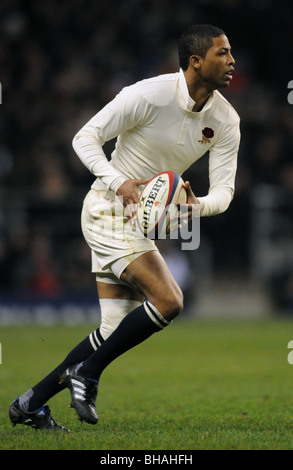 DELON ARMITAGE ENGLAND & LONDON IRISH RU TWICKENHAM LONDON ENGLAND 06 February 2010 Stock Photo