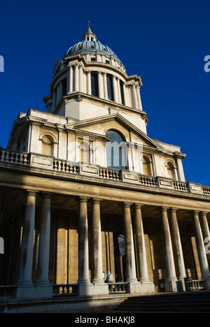 The Old Royal Naval College Chapel of SS Peter and Paul Greenwich London England UK Europe Stock Photo
