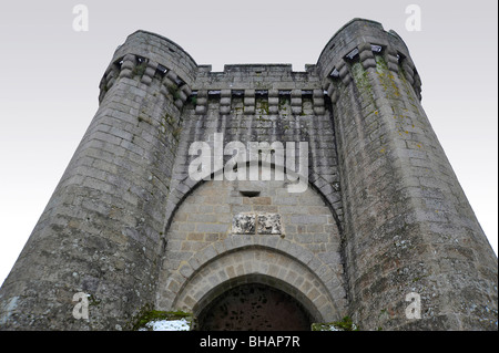 Medieval St Jacques Gate in Parthenay Deux-Sevres Poitou Charentes France Stock Photo