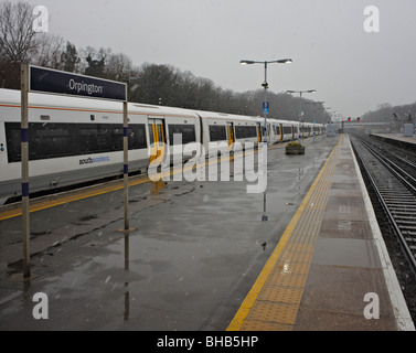 Orpington Train Station. Stock Photo