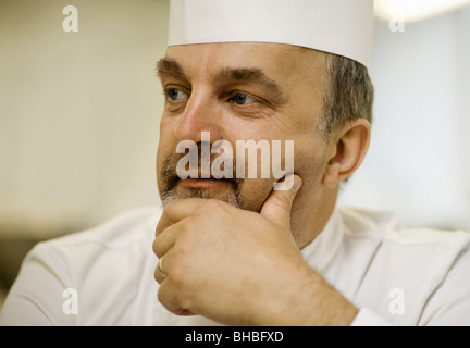 Portrait of a male head chef Stock Photo