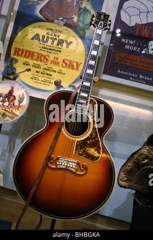 Exhibit, Country Music Hall of Fame and Museum, Nashville, Tennessee, USA Stock Photo