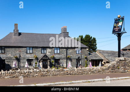 Jamaica Inn pub, Bolventor, Bodmin Moor, Cornwall, England, UK, the ...