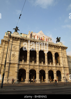 Vienna State Opera, Wiener Staatsoper, in Vienna, Austria Stock Photo