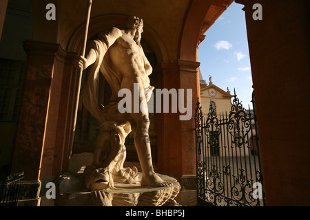 Italy, Emilia Romagna, Sassuolo, Palazzo Ducale, drawing Gianlorenzo Bernini's statue of Neptune Stock Photo