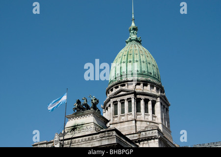 Palacio del Congreso Congress Building Buenos Aires government Monserrat Argentina Stock Photo