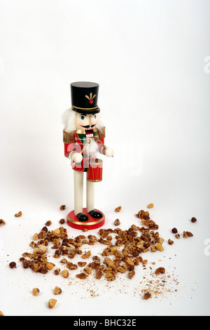 nutcracker soldier drummer nuts christmas ballet Stock Photo